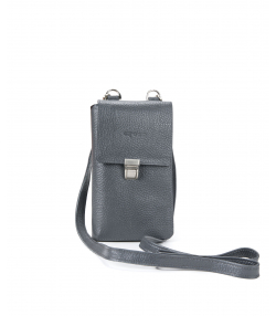 کیف گردنی چرم طبیعی چرم کروکو Croco Leather مدل آذین