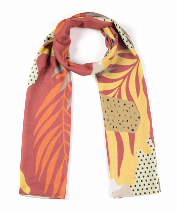 شال پاییزه طرح دار آر ان اس RNS کد 11211230