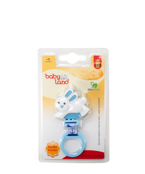 بند پستانک عروسکی بی بی لند Baby Land مدل 488