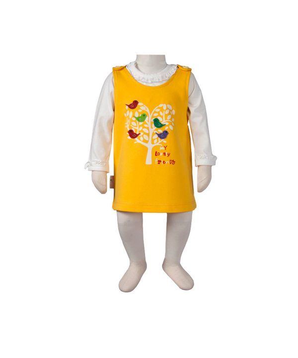 ست تیشرت و سارافون دخترانه آدمک Adamak کد 2924003