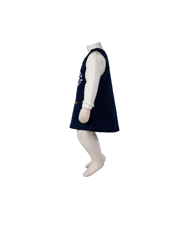 ست تیشرت و سارافون نوزادی دخترانه آدمک Adamak کد 2924001
