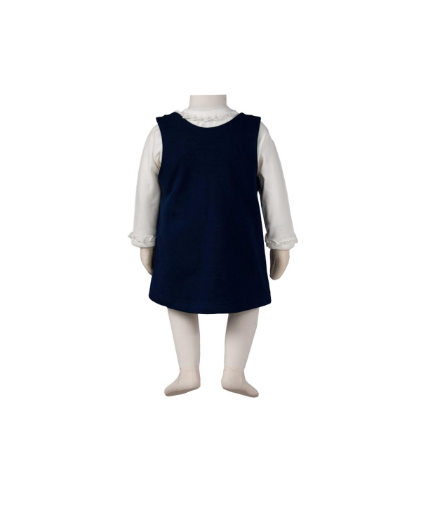 ست تیشرت و سارافون نوزادی دخترانه آدمک Adamak کد 2924001