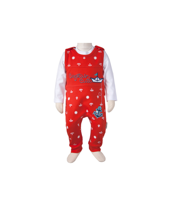 ست تیشرت، سرهمی و کلاه نوزاد آدمک Adamak کد 3167002