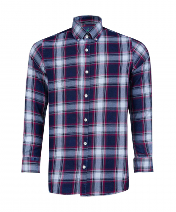 پیراهن چهارخانه مردانه آر ان اس RNS کد 120024