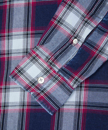 پیراهن چهارخانه مردانه آر ان اس RNS کد 120024