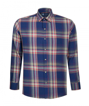 پیراهن چهارخانه مردانه ناوالس Navales مدل Lerwick