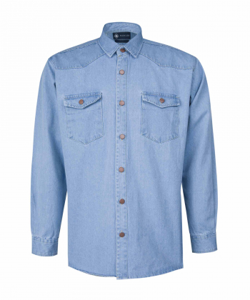 پیراهن جین مردانه ناوالس Navales مدل Dundee