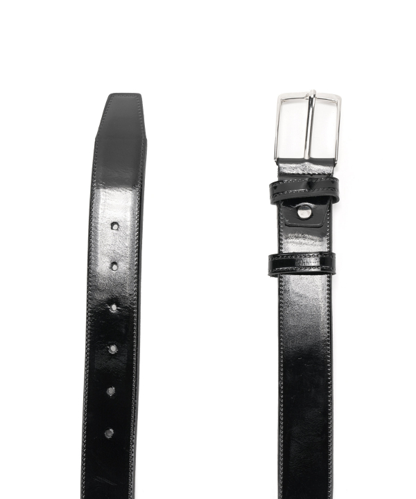 کمربند چرم طبیعی ورنی مردانه شیفر Shifer کد 687A