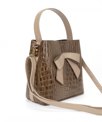 کیف دوشی چرم طبیعی زنانه شیفر Shifer کد 9701B