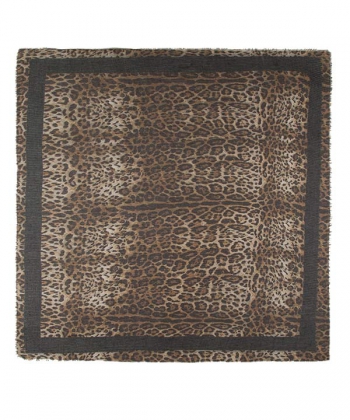 روسری نخی پلنگی