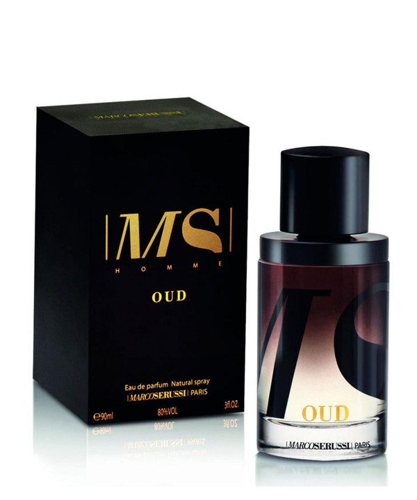 ادوپرفیوم مردانه مارکو سروسی Marco Serussi مدل MS Oud حجم 90 میلی‌لیتر