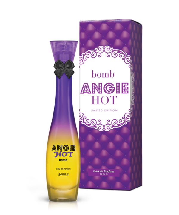 ادوپرفیوم زنانه ریبول Rebul مدل Angie Hot Bomb حجم 50 میلی‌لیتر