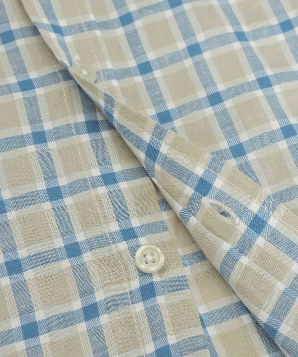 پیراهن چهارخانه مردانه جوتی جینز JootiJeans کد 11531100