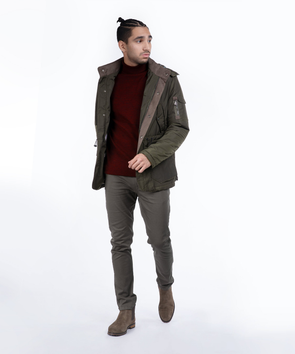 کاپشن مردانه ال سی من LC Man کد 04212805