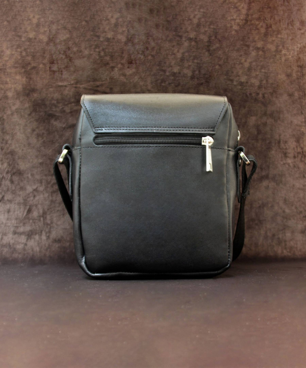 کیف دوشی چرم طبیعی بیسراک Bisrak Leather مدل پستو