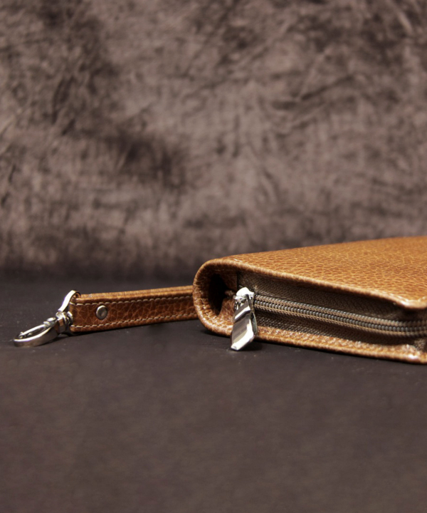 کیف پاسپورتی چرم طبیعی بیسراک Bisrak Leather مدل مهان