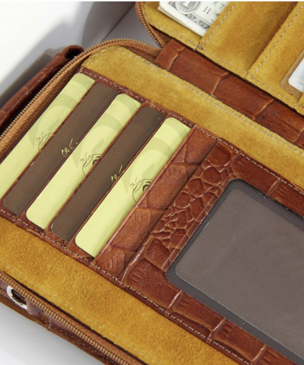 کیف دوشی چرم طبیعی بیسراک Bisrak Leather مدل وگا