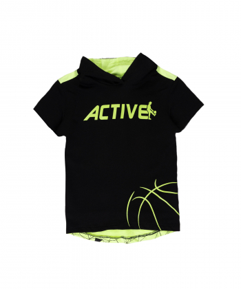 تیشرت کلاه دار پسرانه او وی اس OVS کد 152577