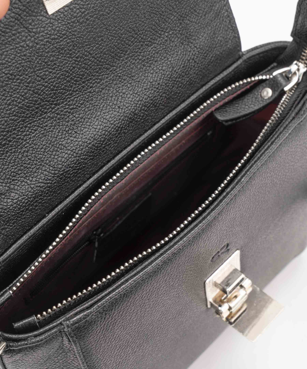 کیف دوشی زنانه چرم طبیعی چرم کروکو Croco Leather مدل نادیا