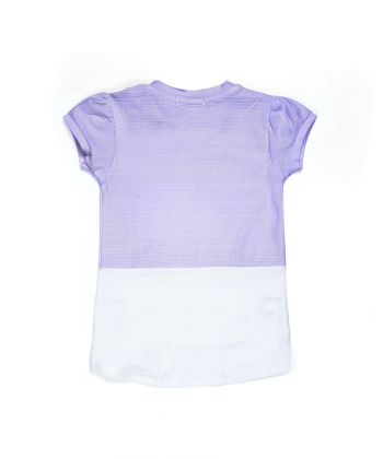 تیشرت طرح دار دخترانه نونا Nona کد 11026