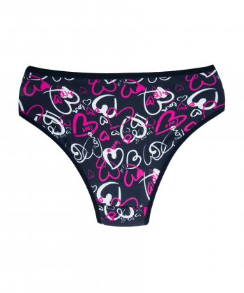 شورت نخی زنانه اسکارلت Scarlet طرح قلب