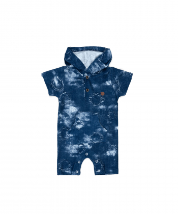 سرهمی کلاه دار نوزاد پسرانه فیورلا Fiorella مدل رادبد