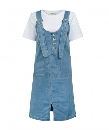 ست سارافون و تیشرت زنانه جین وست Jeanswest کد 12242507