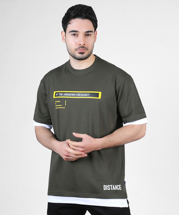 تیشرت طرح دار مردانه جامه پوش آرا JPA کد 4011010255