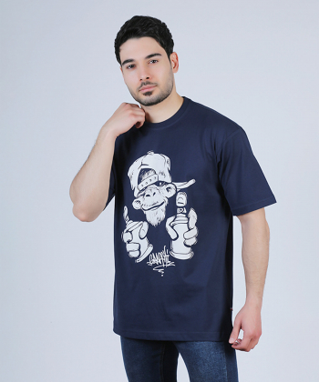 تیشرت طرح دار مردانه جامه پوش آرا JPA کد 4011010317