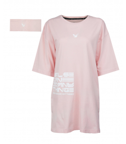 ست تیشرت و هدبند ورزشی زنانه برنده پوش Victor Wear کد 9022