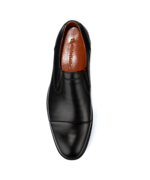 کفش چرم طبیعی مردانه چرم مشهد Mashad Leather کد J6130