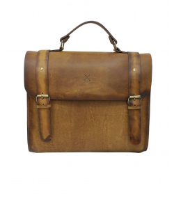 کیف اداری چرم طبیعی مردانه چرم لانکا Lanka Leather کد SBL-15-1