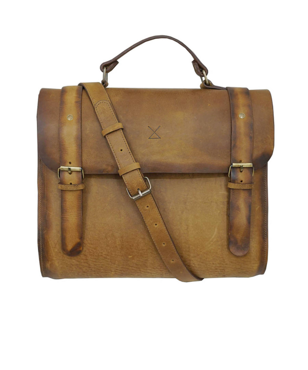 کیف اداری چرم طبیعی مردانه چرم لانکا Lanka Leather کد SBL-15-1