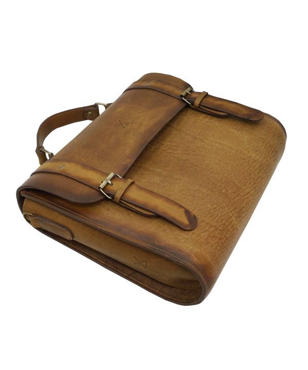 کیف اداری چرم طبیعی مردانه چرم لانکا Lanka Leather کد SBL-15-1
