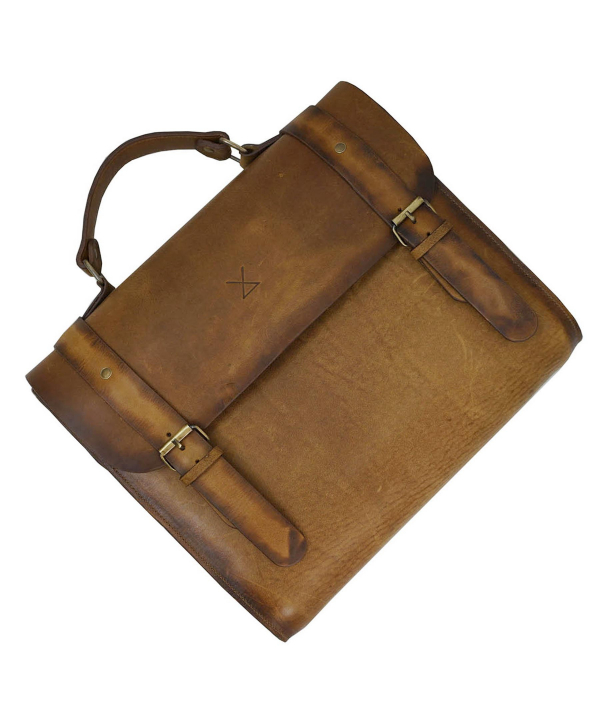 کیف اداری چرم طبیعی مردانه چرم لانکا Lanka Leather کد SBL-15-1