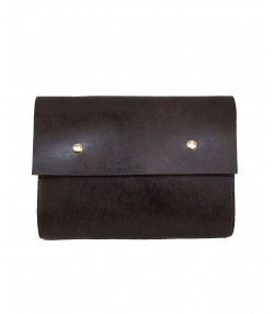 کیف دوشی چرم طبیعی زنانه چرم لانکا Lanka Leather کد WCB-04