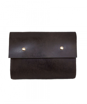 کیف دوشی چرم طبیعی زنانه چرم لانکا Lanka Leather کد WCB-04