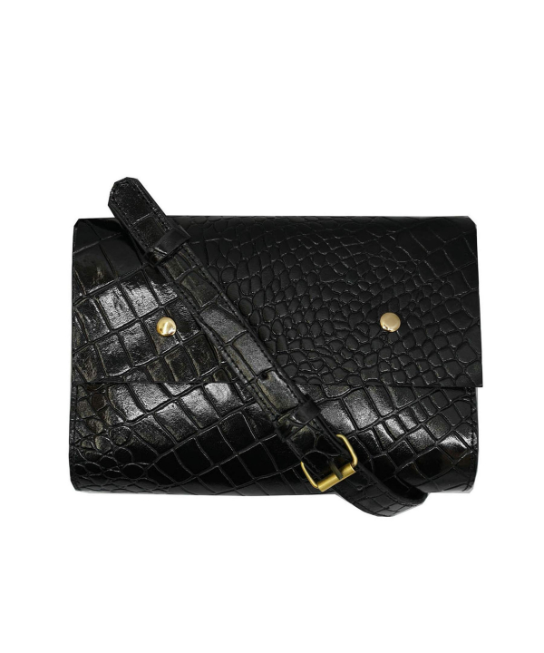 کیف دوشی چرم طبیعی زنانه چرم لانکا Lanka Leather کد WCB-04