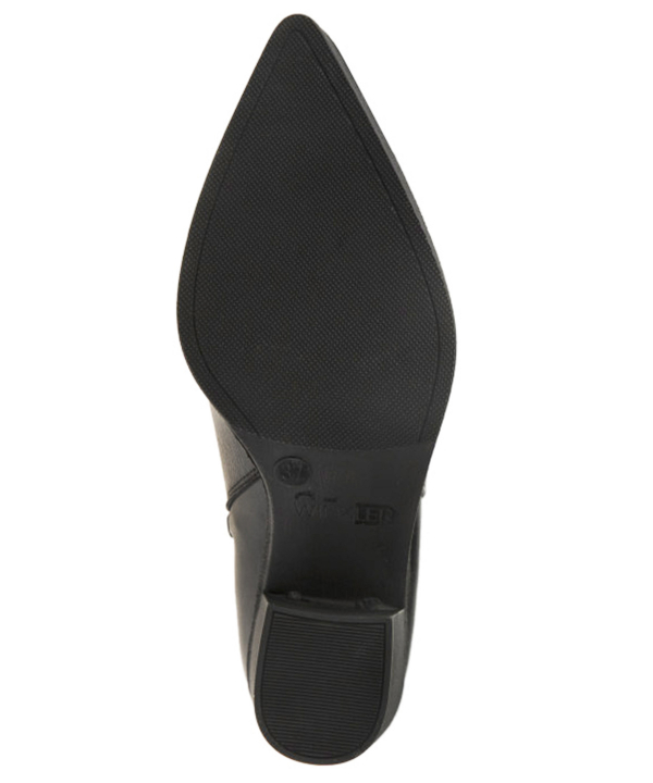 بوت پاشنه دار چرم طبیعی زنانه وینکلر Winkler کد W0646001BT