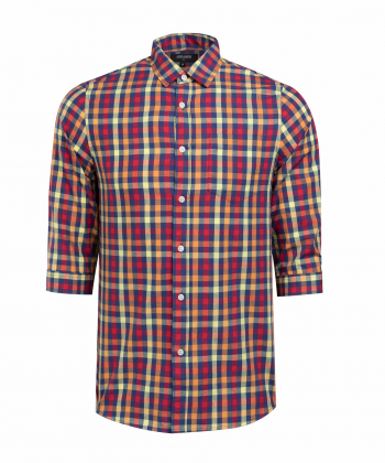 پیراهن چهارخانه مردانه جوتی جینز JootiJeans کد 11532025