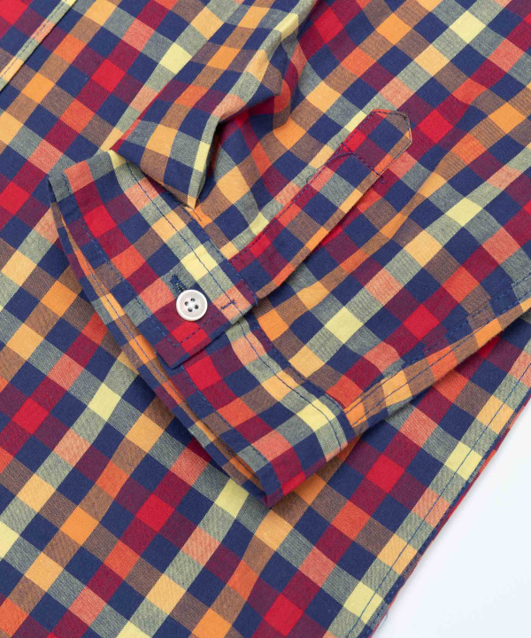 پیراهن چهارخانه مردانه جوتی جینز JootiJeans کد 11532025