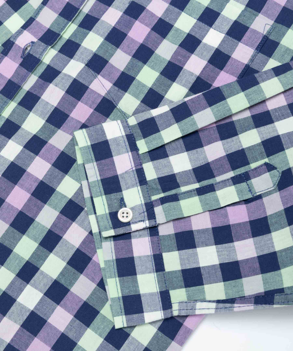 پیراهن چهارخانه مردانه جوتی جینز JootiJeans کد 11532067