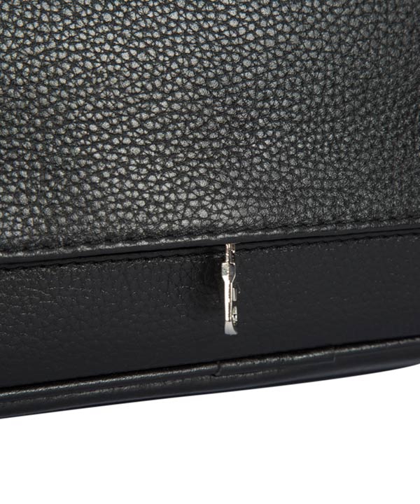 کیف اداری چرم طبیعی چرم مشهدMashhad leather مدل A0580 - مشکی