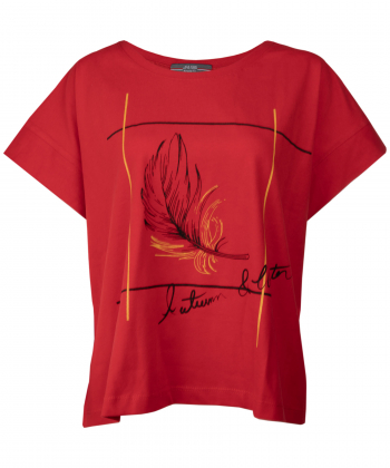 تیشرت یقه گرد زنانه جامه پوش آرا JPA کد 4012010335