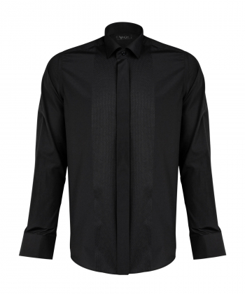 پیراهن مشکی مردانه برند پی لس Brand Payless کد bb100sM