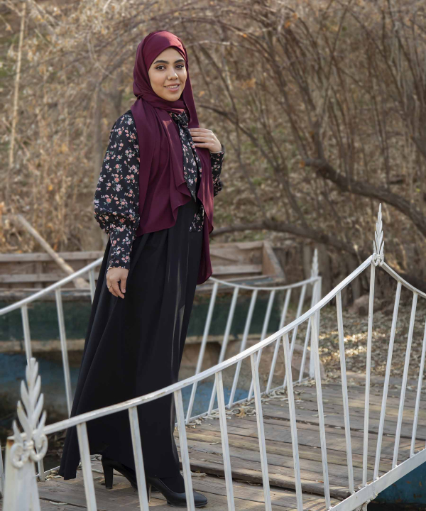 مانتو بلند زنانه تهمینه Tahmine مدل کیمیا