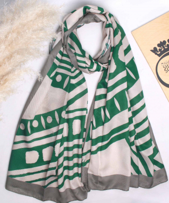 شال طرح دار زنانه مدلینا Modelina کد 1272