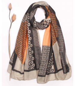 شال طرح دار زنانه مدلینا Modelina کد 1283