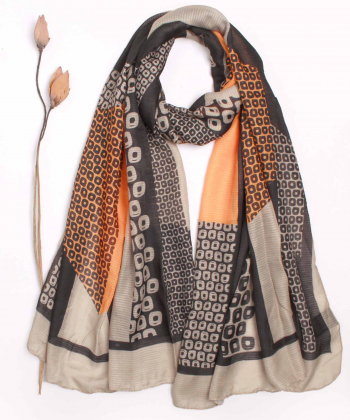 شال طرح دار زنانه مدلینا Modelina کد 1283