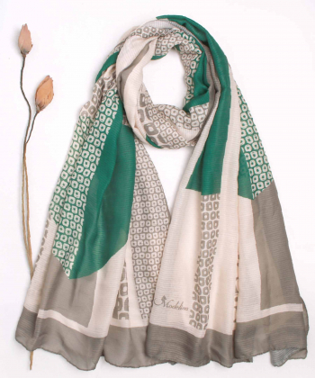 شال طرح دار زنانه مدلینا Modelina کد 1283